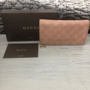Gucci GG Logo pattern long wallet
